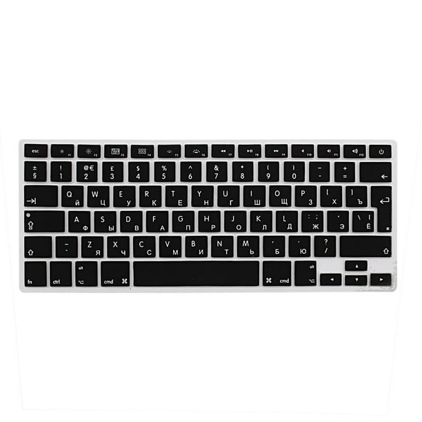 Russian Keyboard Silicone Skin Cover Protector For Apple Macbook Air Pro 13 15